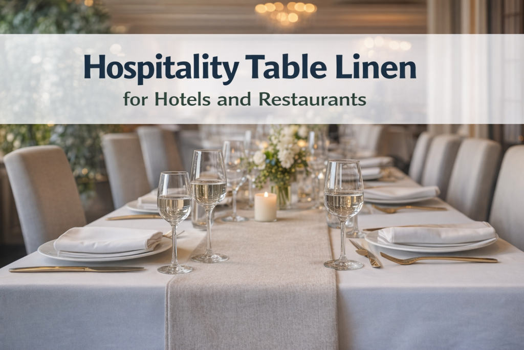 hospitality table linen