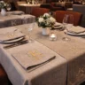 restaurant branding textiles with custom table linens and embroidery for hospitality Nilstar spaces