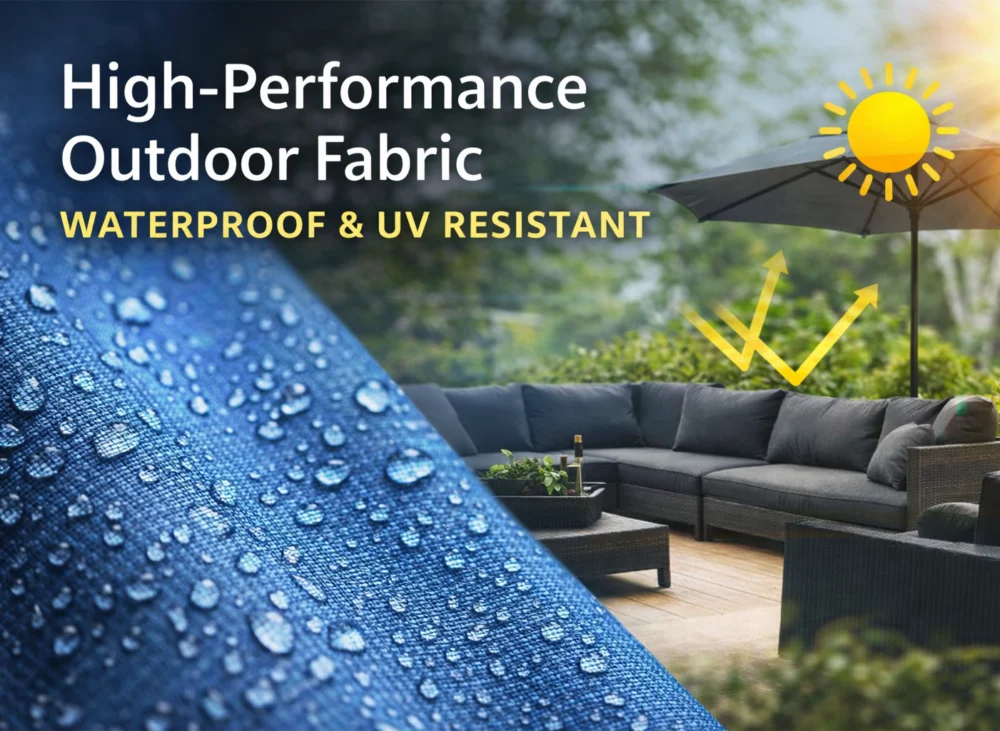 High-performance outdoor fabric waterproof and UV resistant by Nilstar for hospitality Nilstar use
