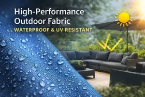 High-performance outdoor fabric waterproof and UV resistant by Nilstar for hospitality Nilstar use