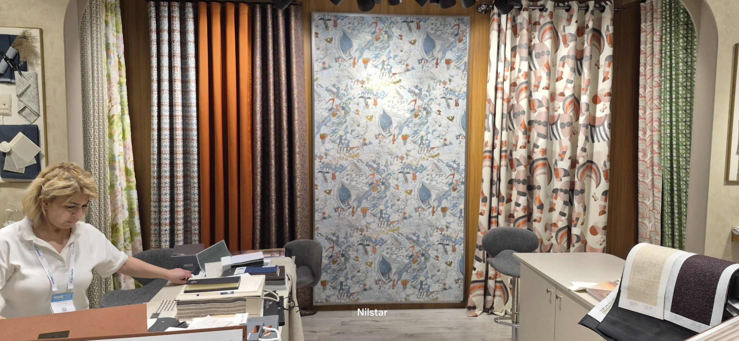 Bespoke Contract Textiles Fair Stand