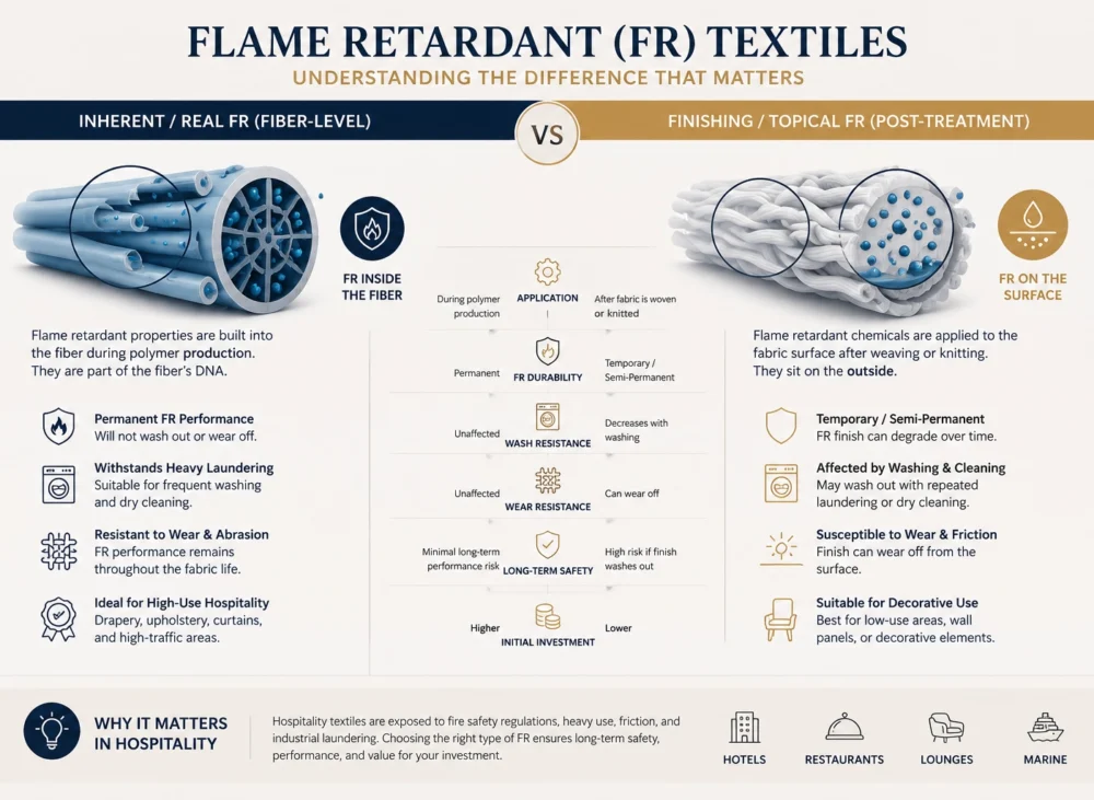 + Real Fr Vs Finishing Fr: What Hospitality Clients Should Know | Nilstar Real FR vs Finishing FR